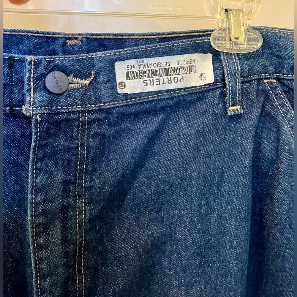 Carhartt FR Flame-Resistant Original Fit Work Jeans Size 42x32 CAT 2 ATP 16.0